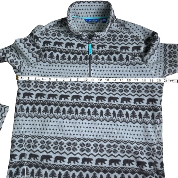 Chubbies Men’s Nordic The Bear Hug 1/4 Zip Pullover Fleece. Size X-Small - Picture 5 of 8